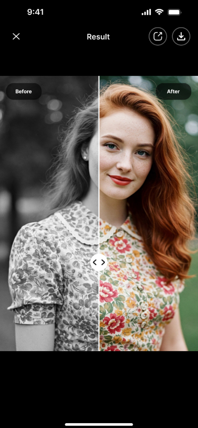 AI Photo Editor Screen 3