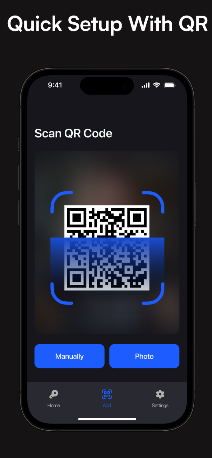 Authenticator Screen 2