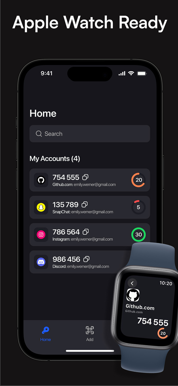 Authenticator Screen 3