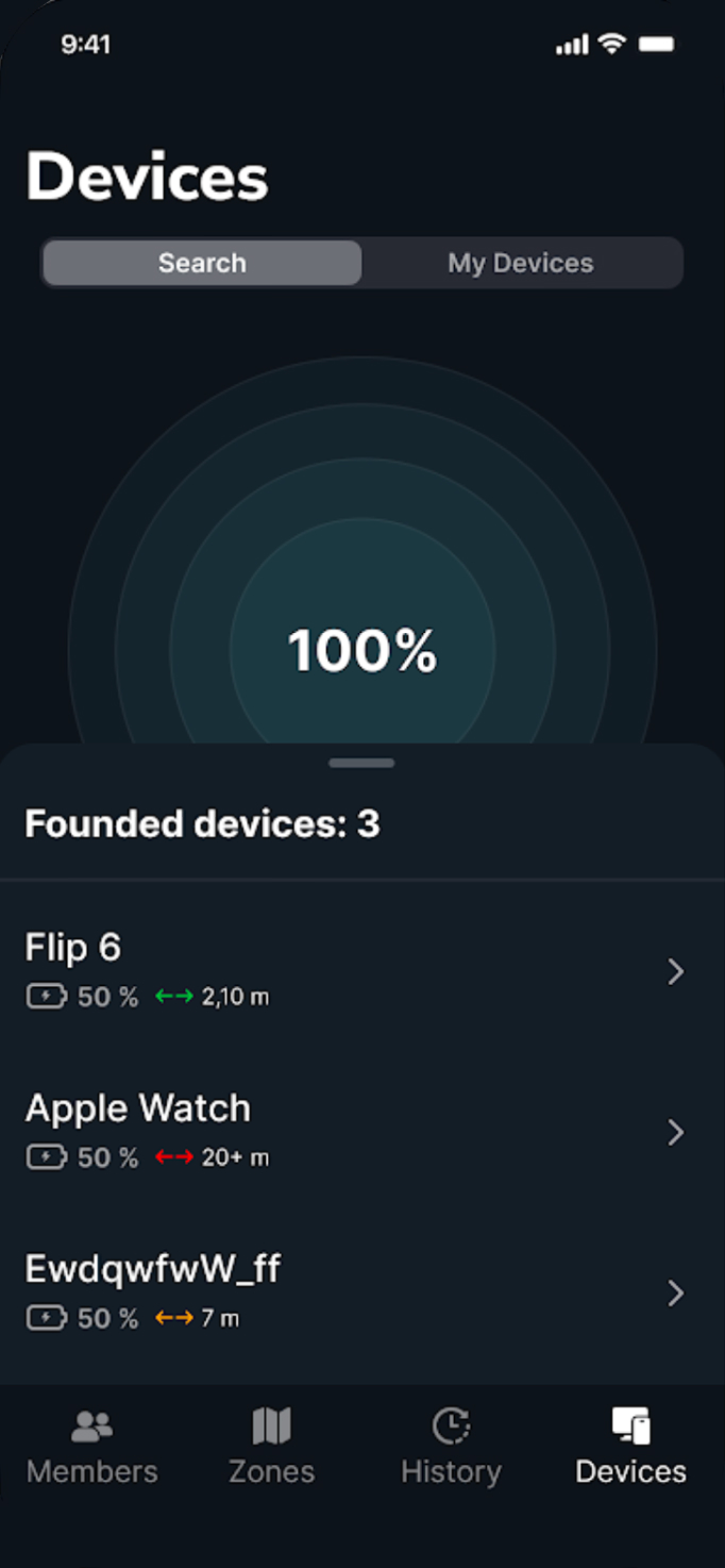 Location Tracker Screen 3