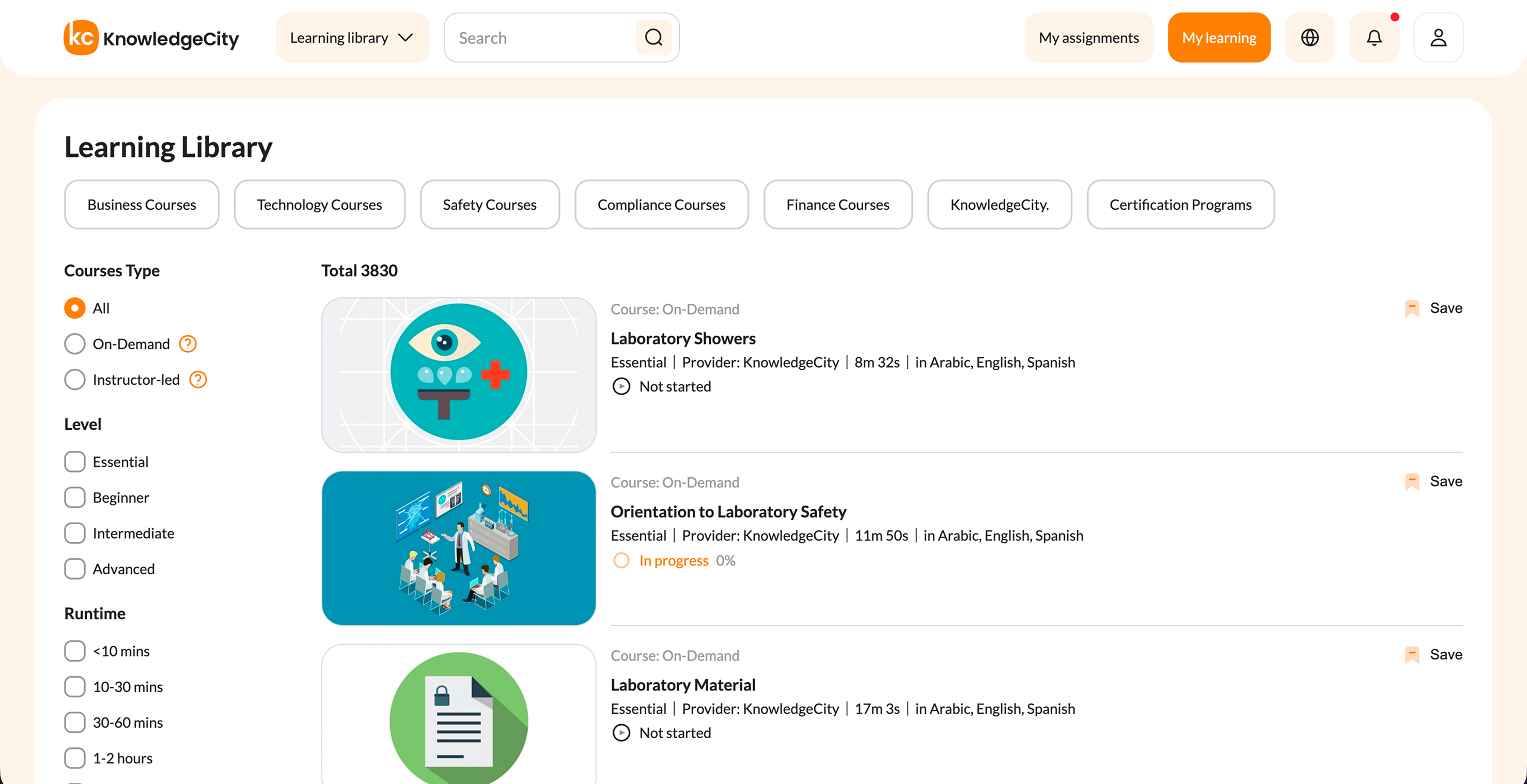 KnowledgeCity Screenshot 2