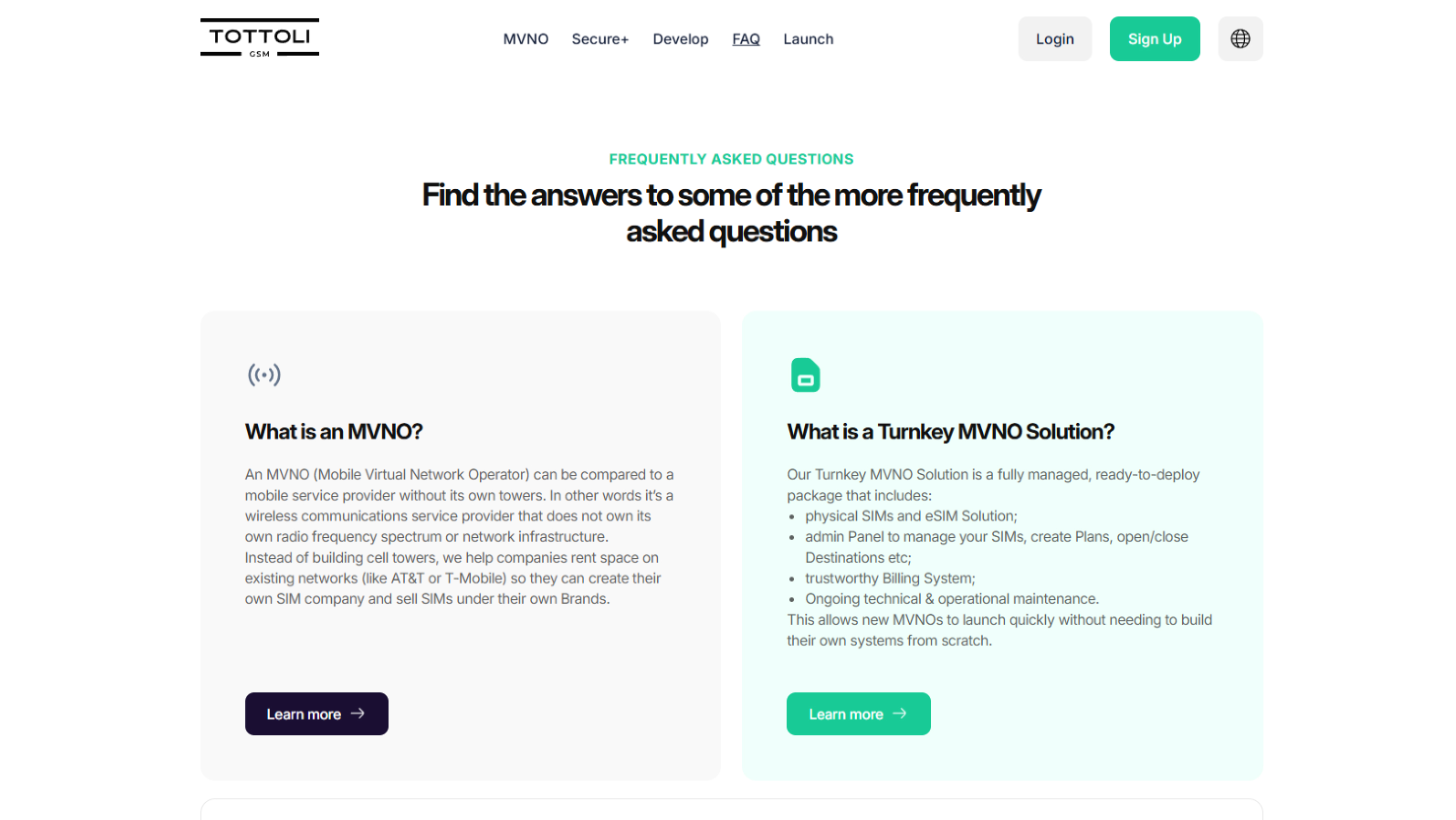 Tottoli GSM Screenshot 3